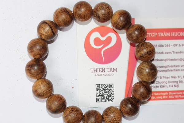 Vòng Tay Trầm Hương THIÊN TÂM