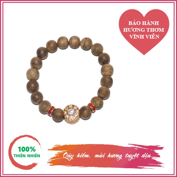 vòng tay trầm hương nữ 18 hạt