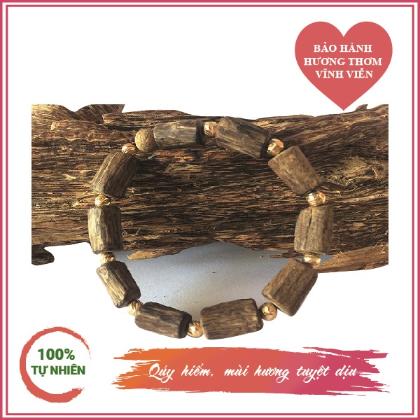 Vòng tay trầm hương  015